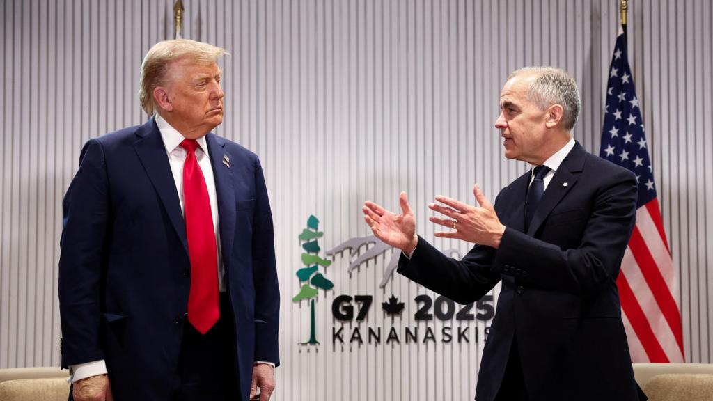 Trump breaks with G7 Allies on Iran, Russia